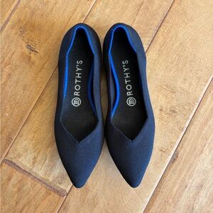 Rothy's Black Loafers 8.5